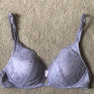 Gray Lace Victoria Secret Bra